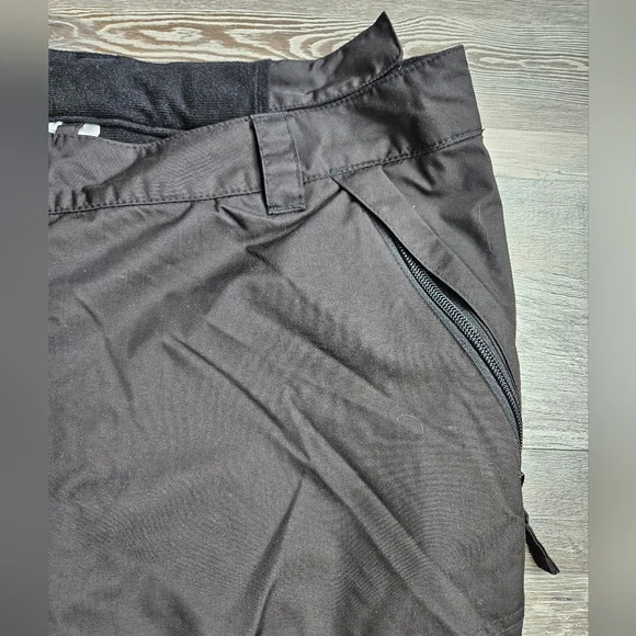 PWDR ROOM Ski Snow Pants Black Size Large